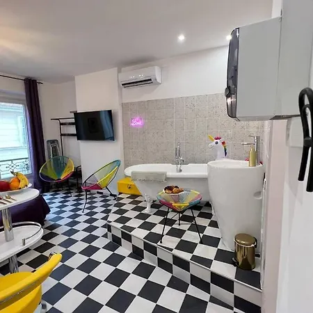 La Suite Popart - Baignoire - Lit Rond Marsella Exterior foto